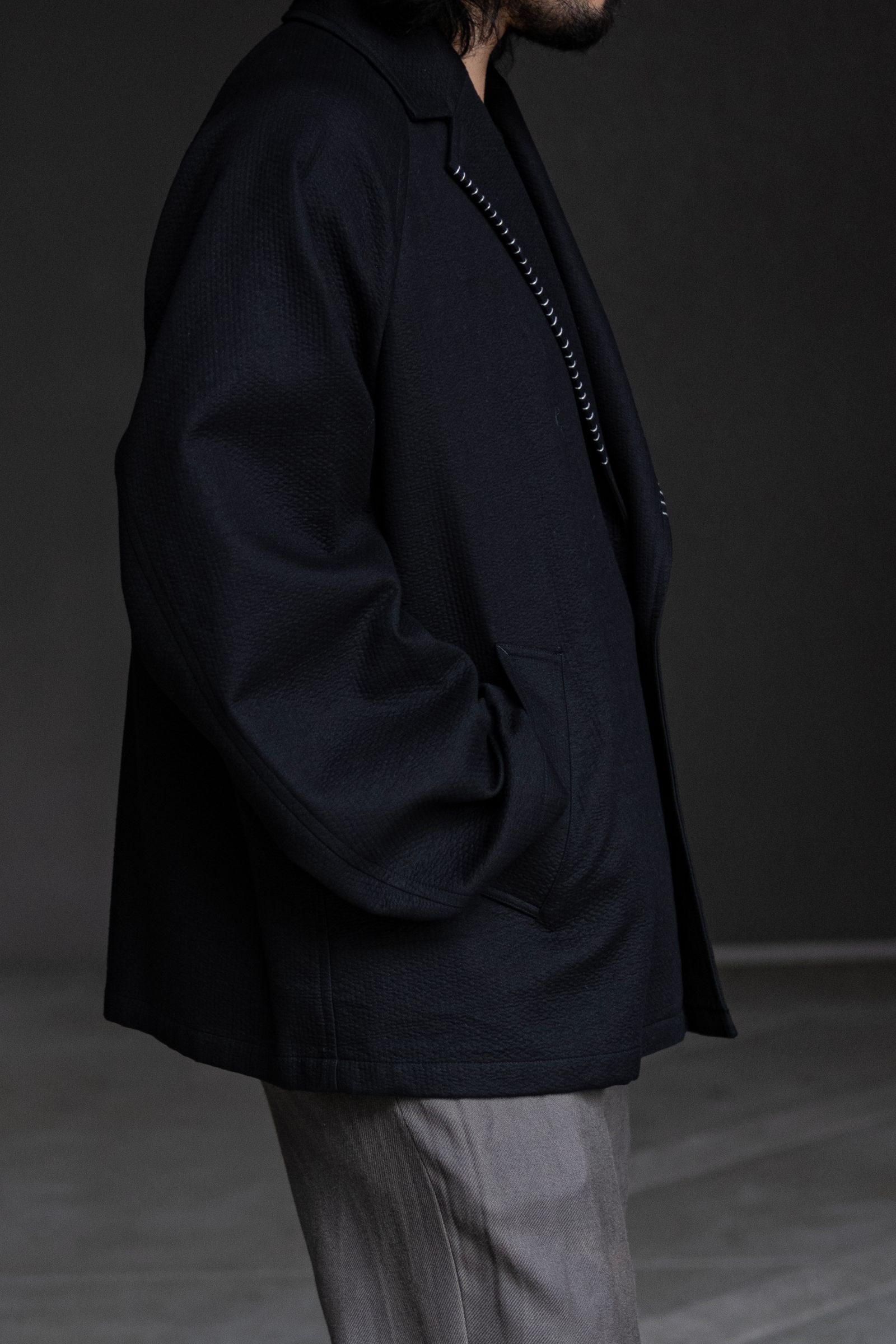 【Blanc YM×Retikle】Oversize Sashiko Stitch JKT