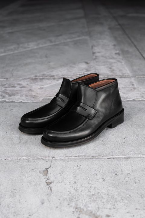 Chukka loafers / Black