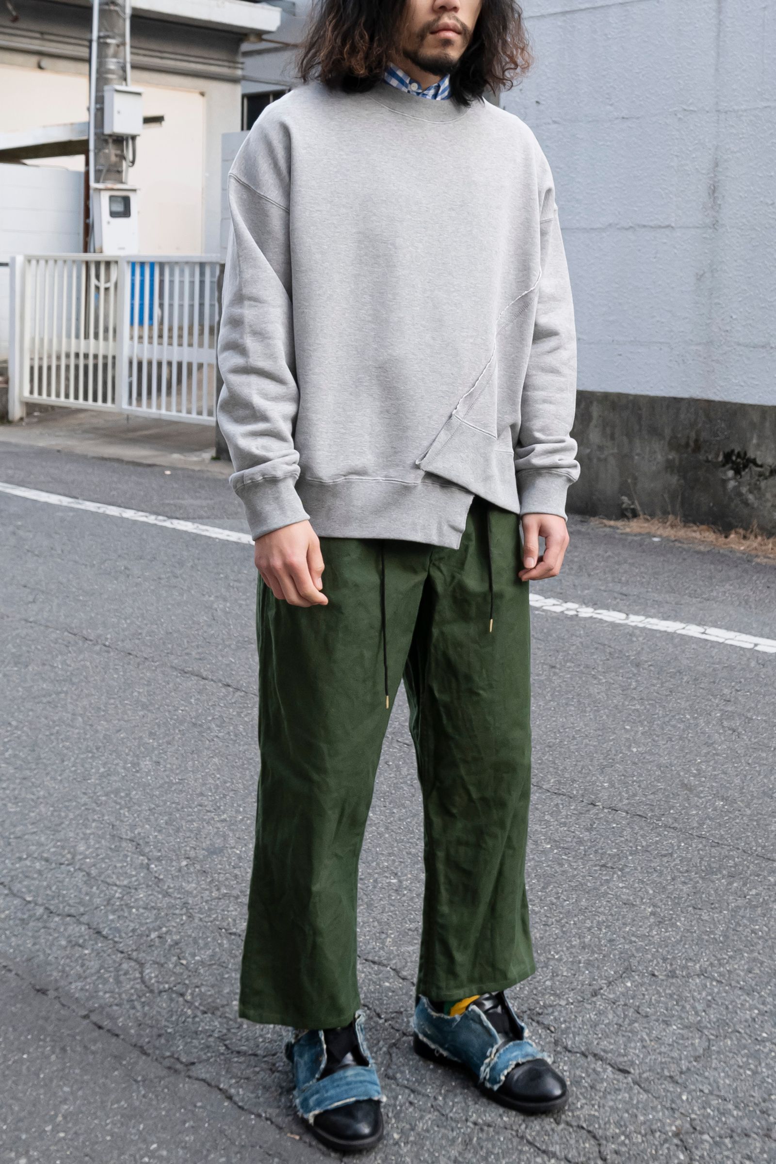 Swedish Army Remake Utility Pants /  スウェーデン軍リメイクユーティリティワイドパンツ