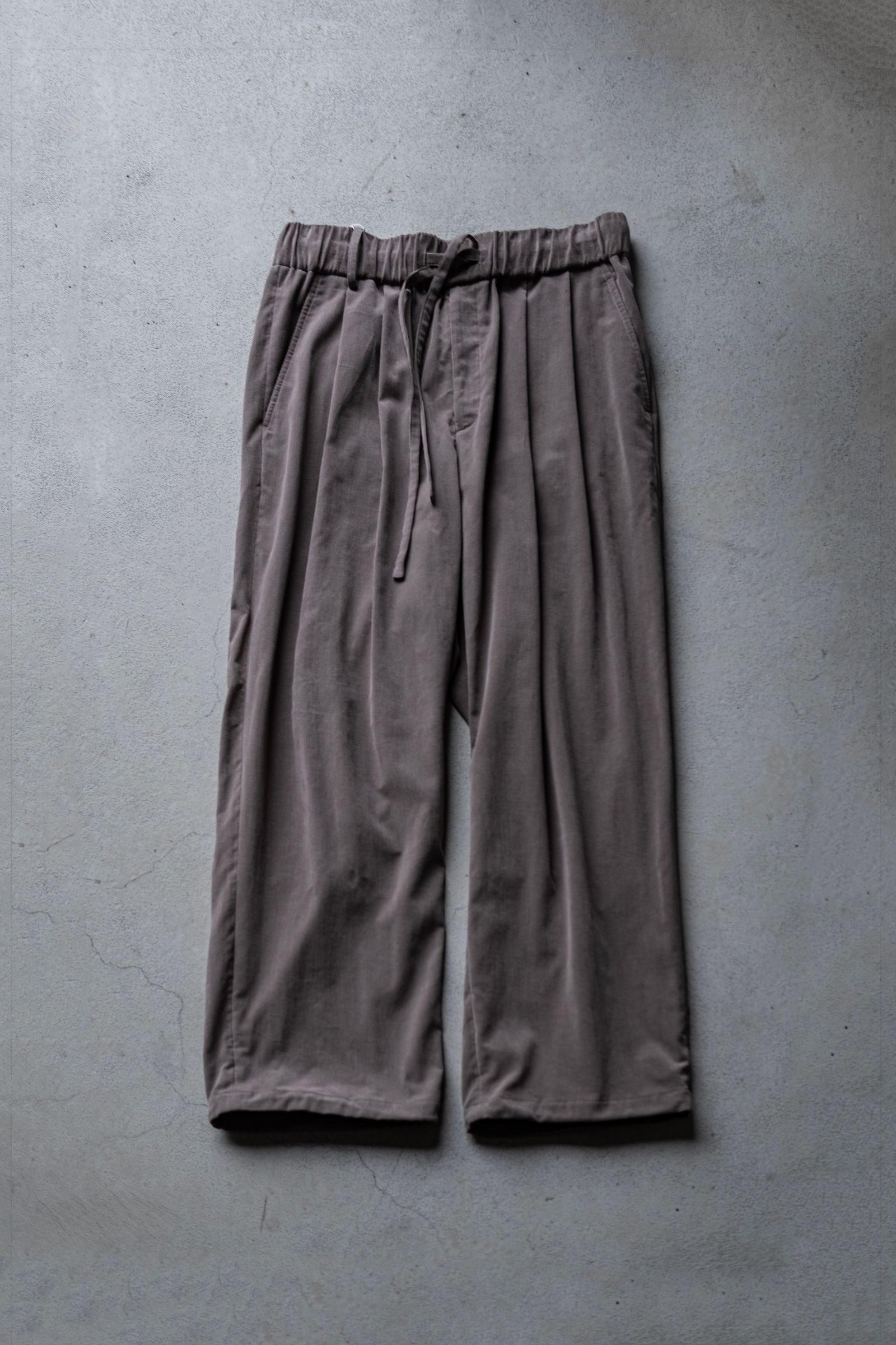 Soft Corduroy Browsing Pants / Greige
