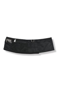 Cummerbund wallet / Black