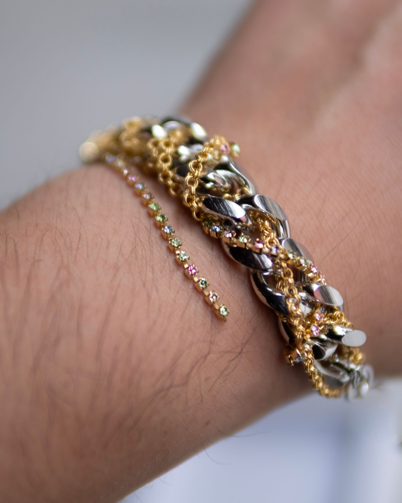 Broken "Miçanga" Bracelet / Silver