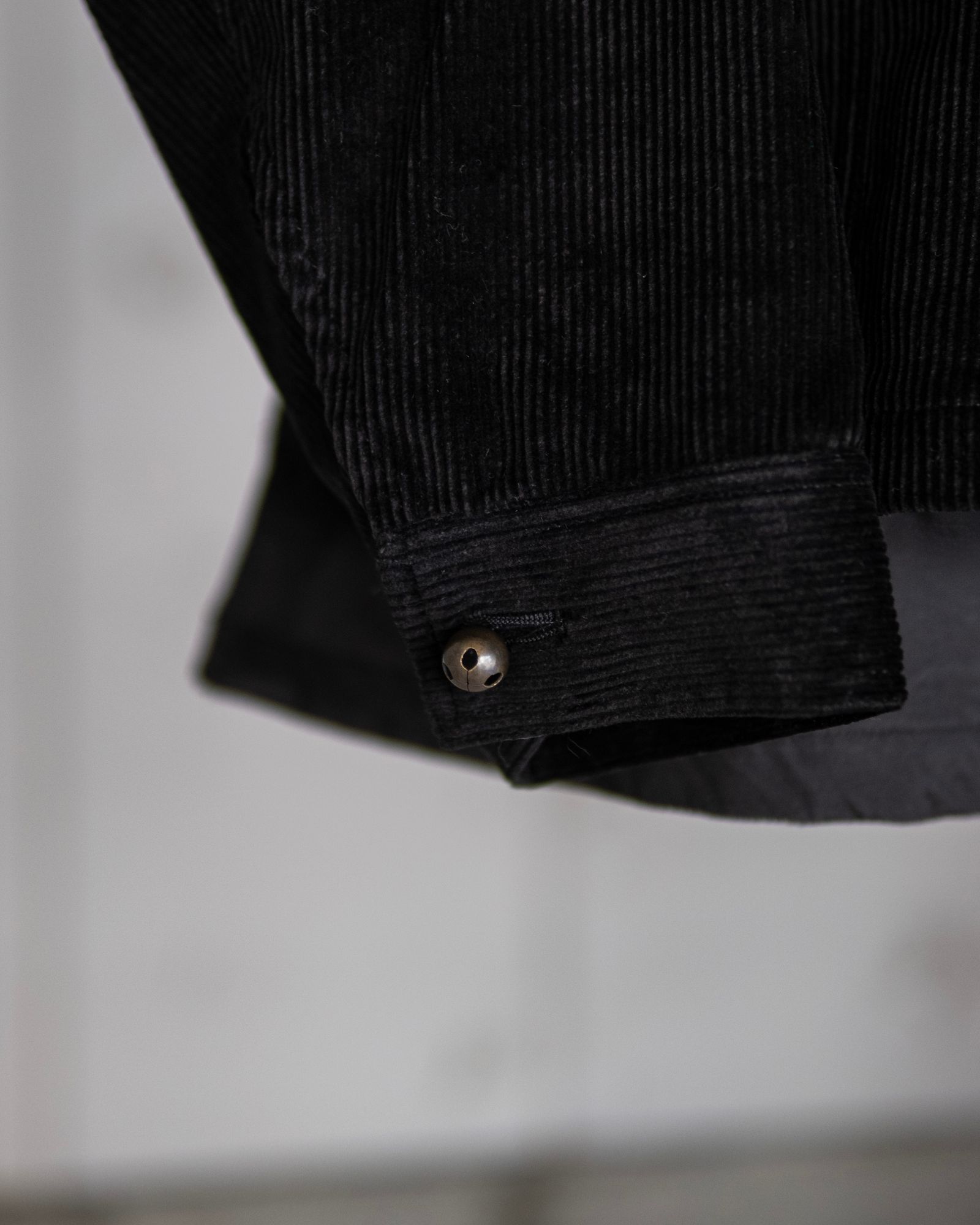 DOUBLE BREASTED COVERALL / BLACK