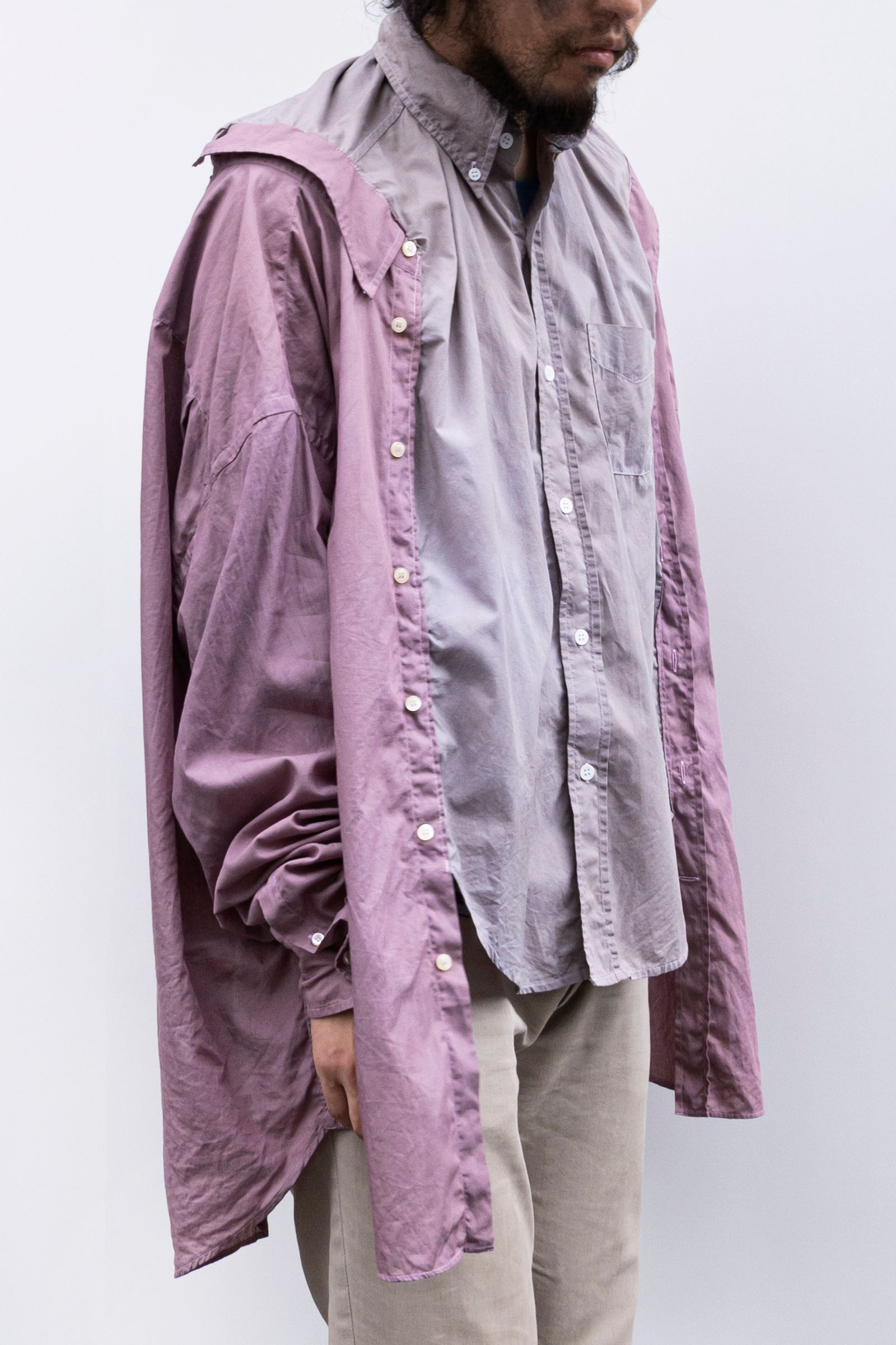 Remake over docking shirt / リメイクオーバードッキングシャツ
