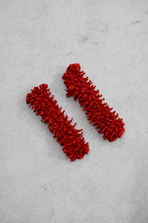 Versatile Spiky Shibori Glove / Red