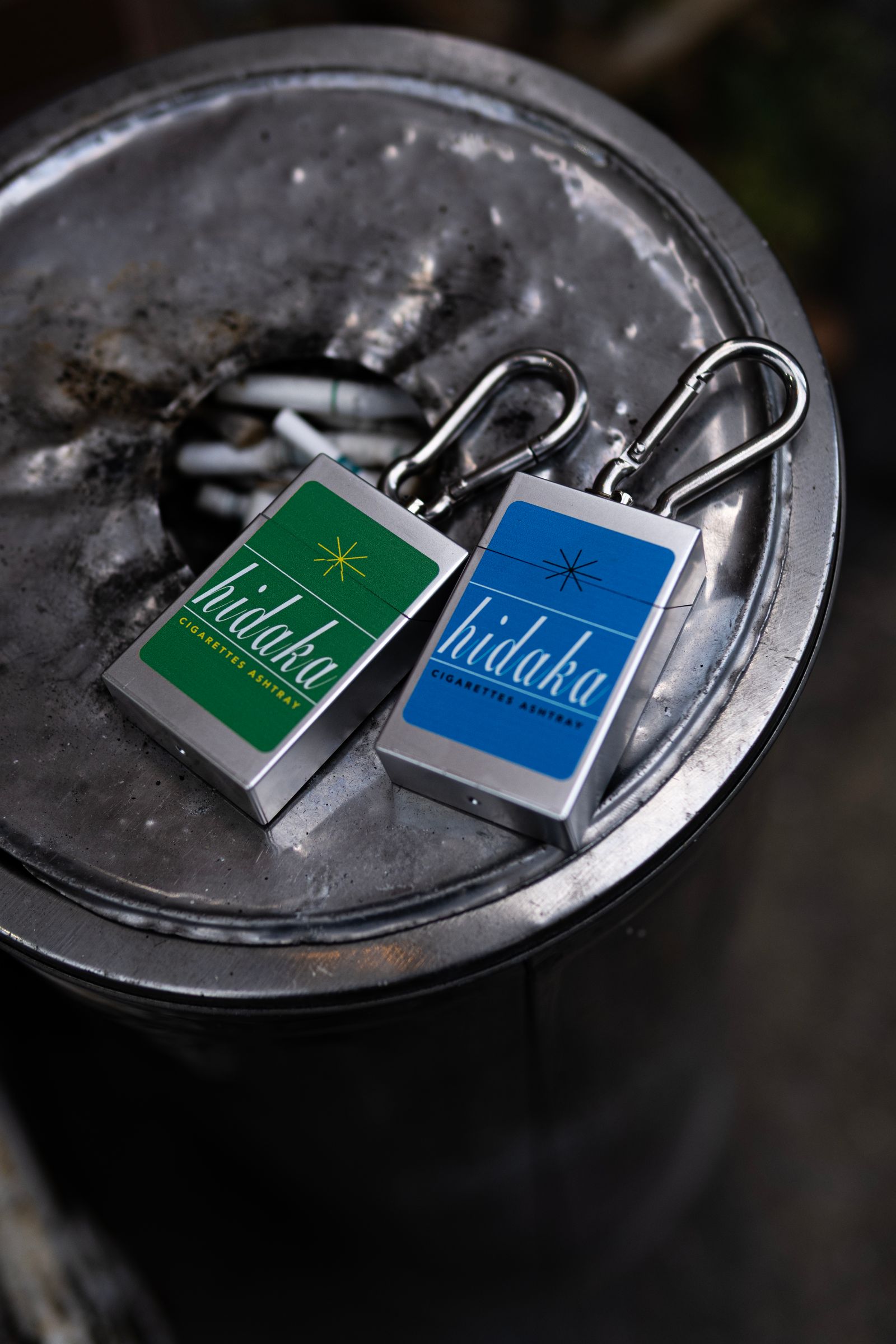 PORTABLE ASHTRAY - HI-LITE / BLUE