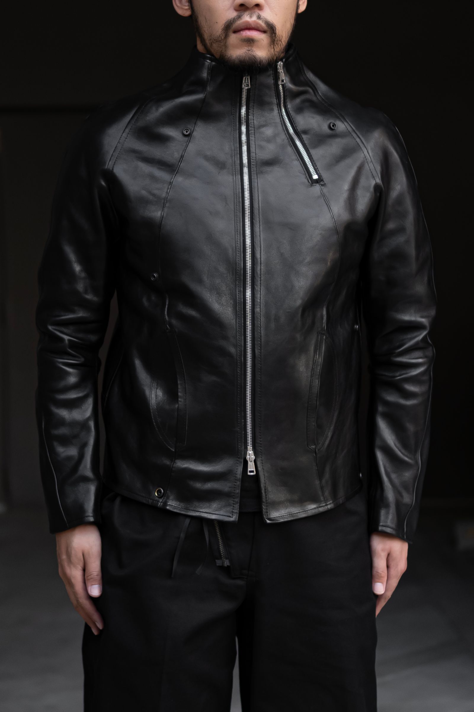 【LIMITED EDITION】Doublezip leather jacket