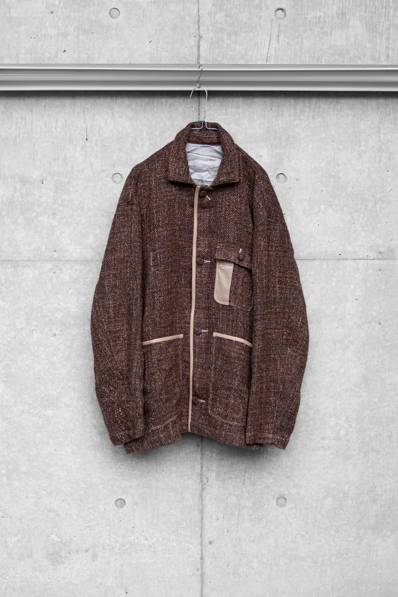 TRISPIN TWEED SOUTHERN JACKET / BROWN