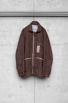 TRISPIN TWEED SOUTHERN JACKET / BROWN