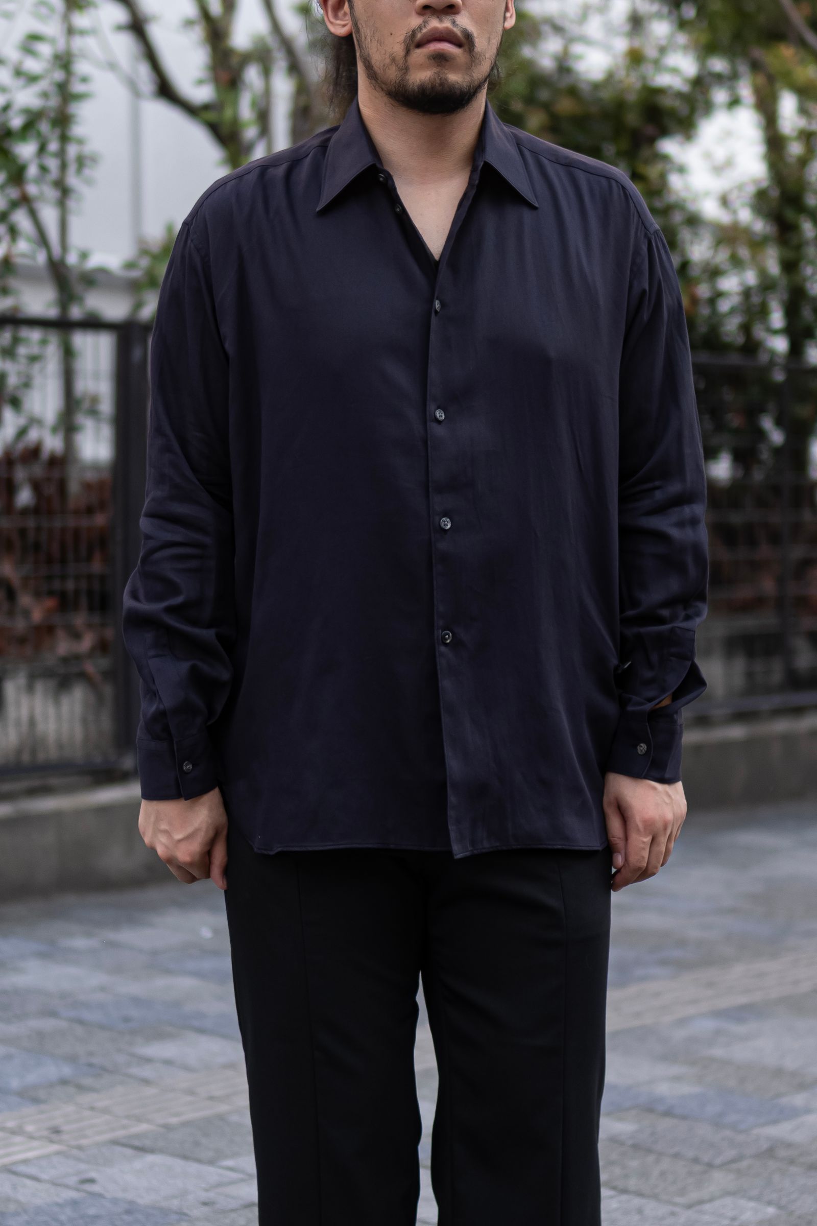 Dear, NOTHING SPECIAL SHIRT / DAWN BLACK