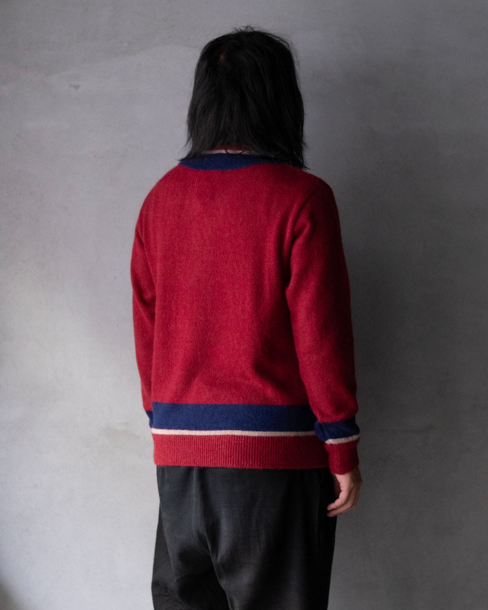 ALPACA TILDEN KNIT / RED
