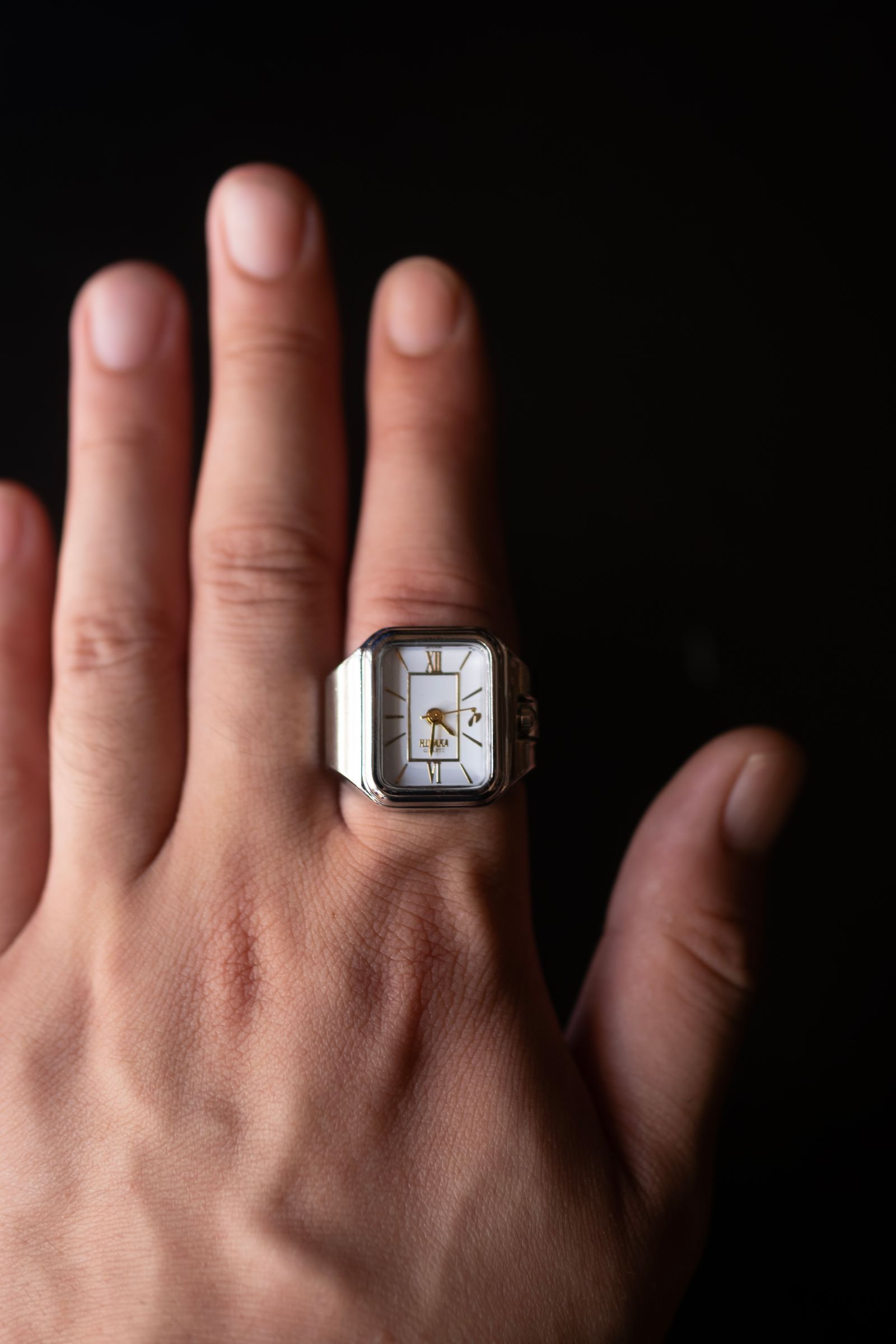 LEGACY RING WATCH / White