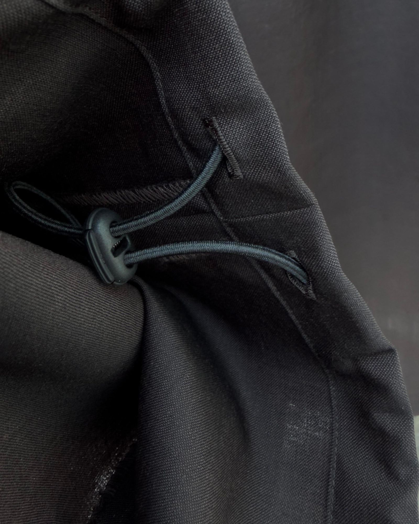 Wool Mohair Browsing Pants / Dark Brown