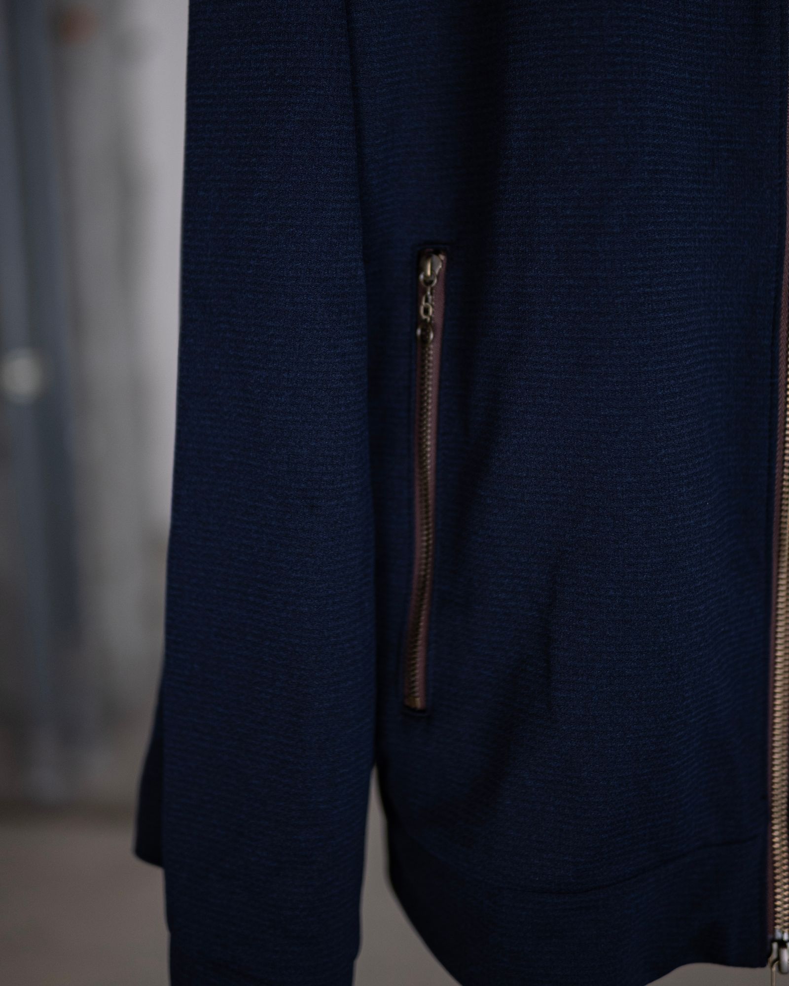 Tape embroidery track JKT / nvy