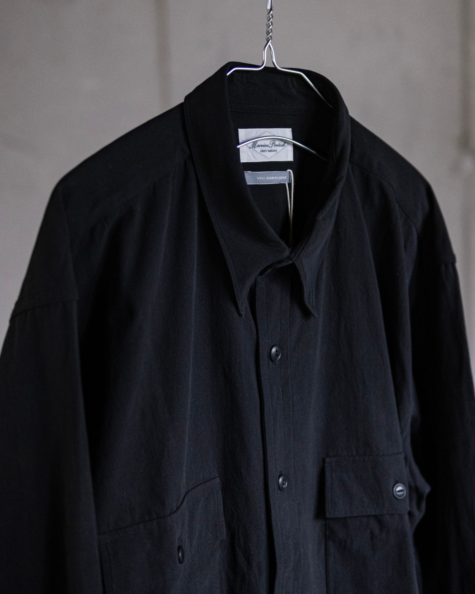 Military Work SH / Black Gabardine