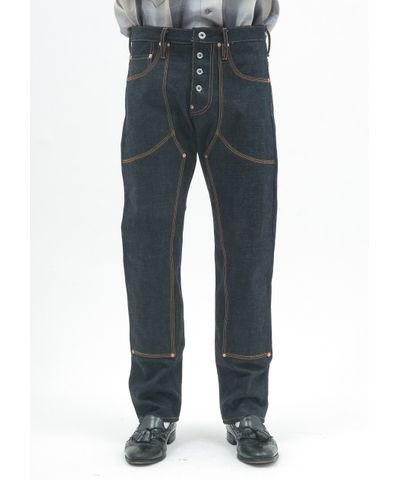 CLASSIC STRAGHT DENIM PANTS / RIGID INDIGO