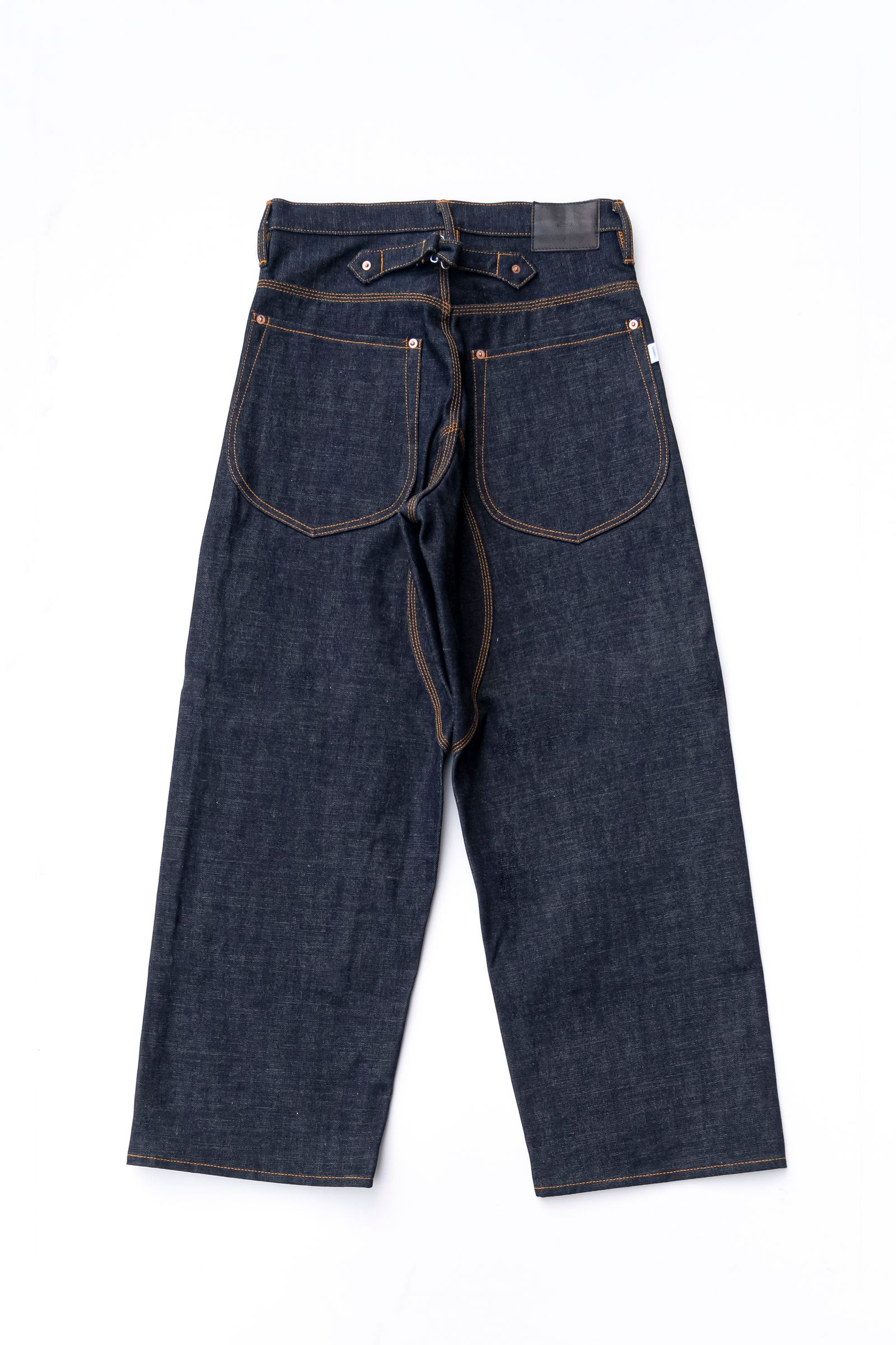 SUGARHILL - CLASSIC DOUBLE KNEE DENIM PANTS / RIGID