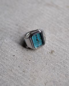 Legacy Ring Watch / Silver/T-Blue