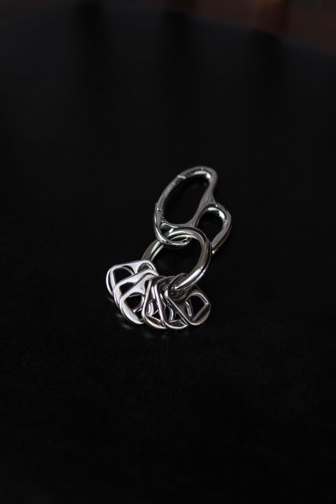 Pull Tab Shoe Charm / Silver