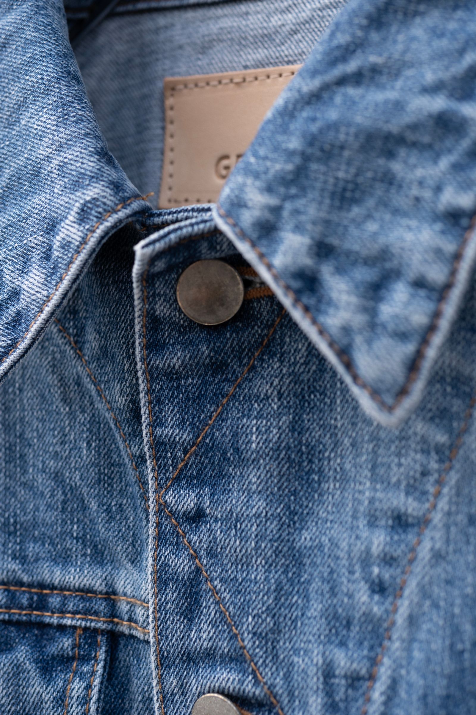 wranglee denim jacket / used-wash