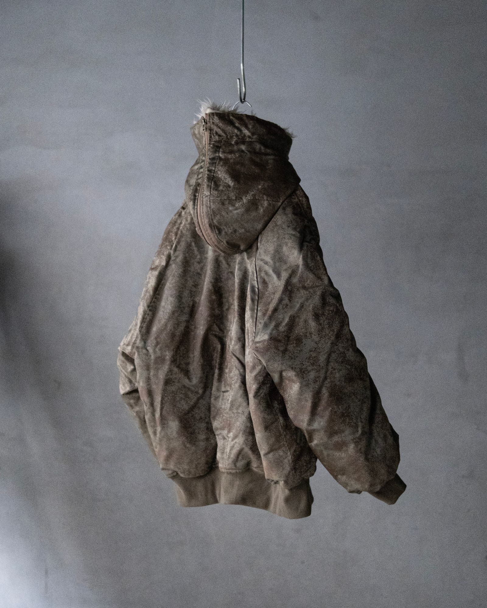 Rust printed N2 Blouson / khk