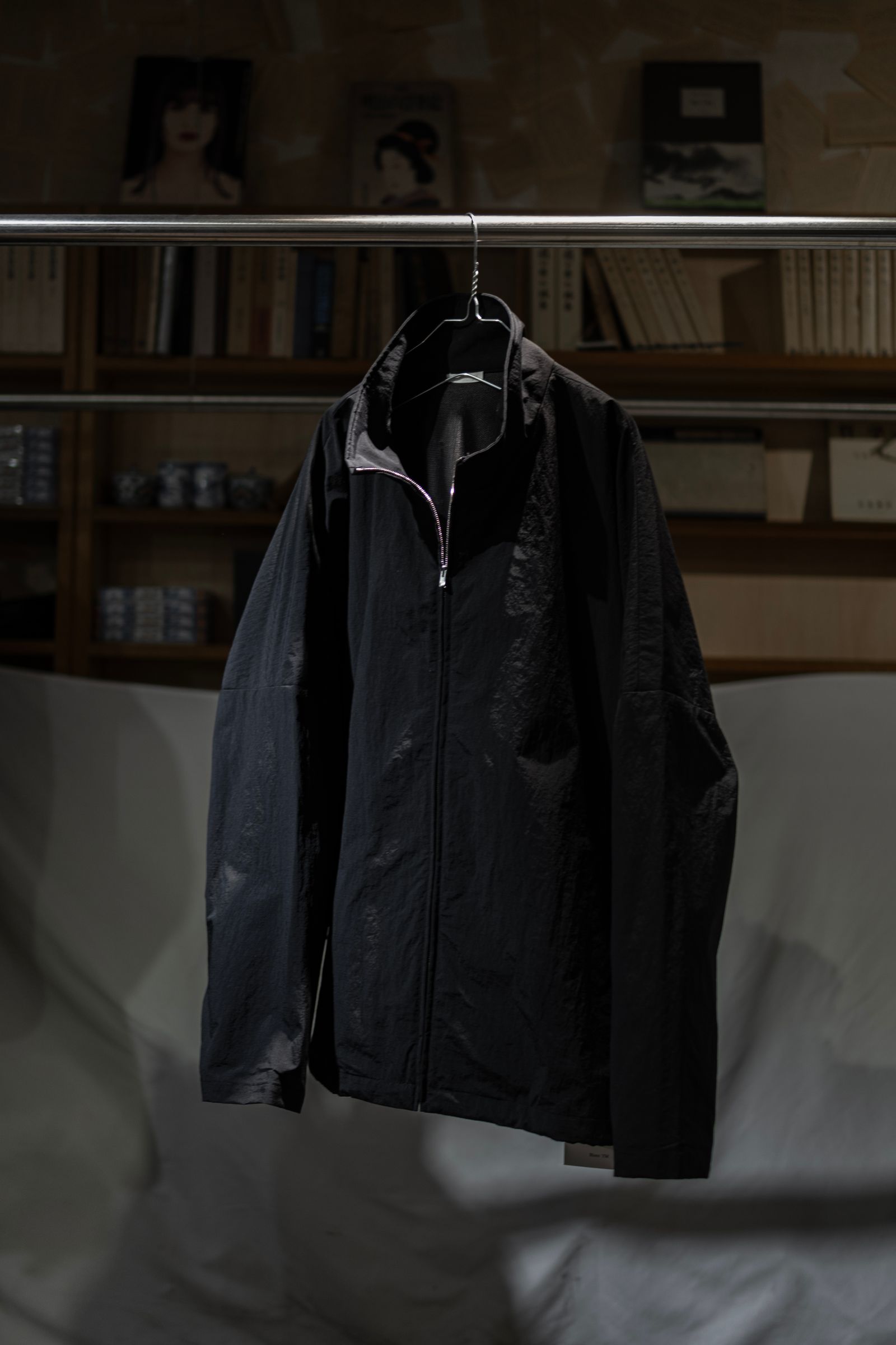 Ripstop Nylon Track JKT / Black