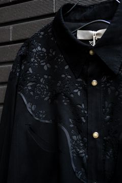 Laser cut western SH / blk