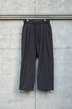 COTTON NYLON BROWSING PANTS / TAUPE