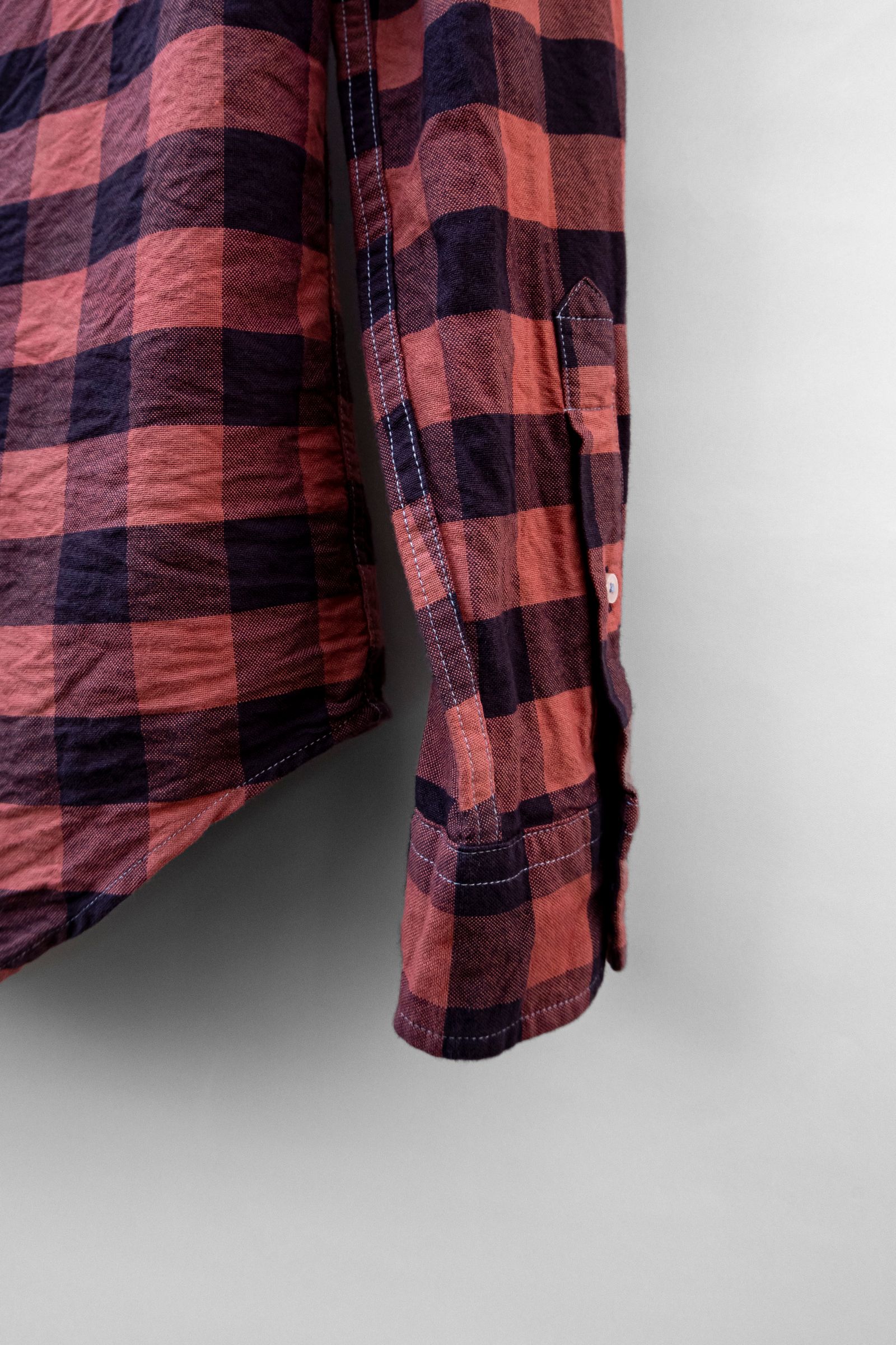 Remake "Red" Check Shirt