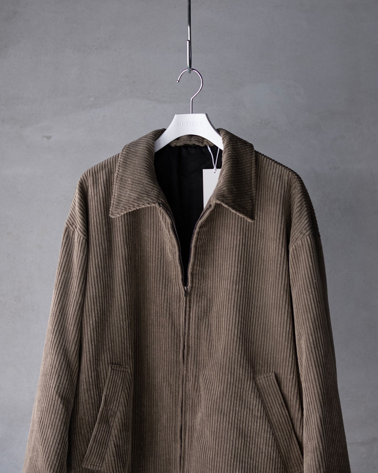 Corduroy Padded JKT / Beige