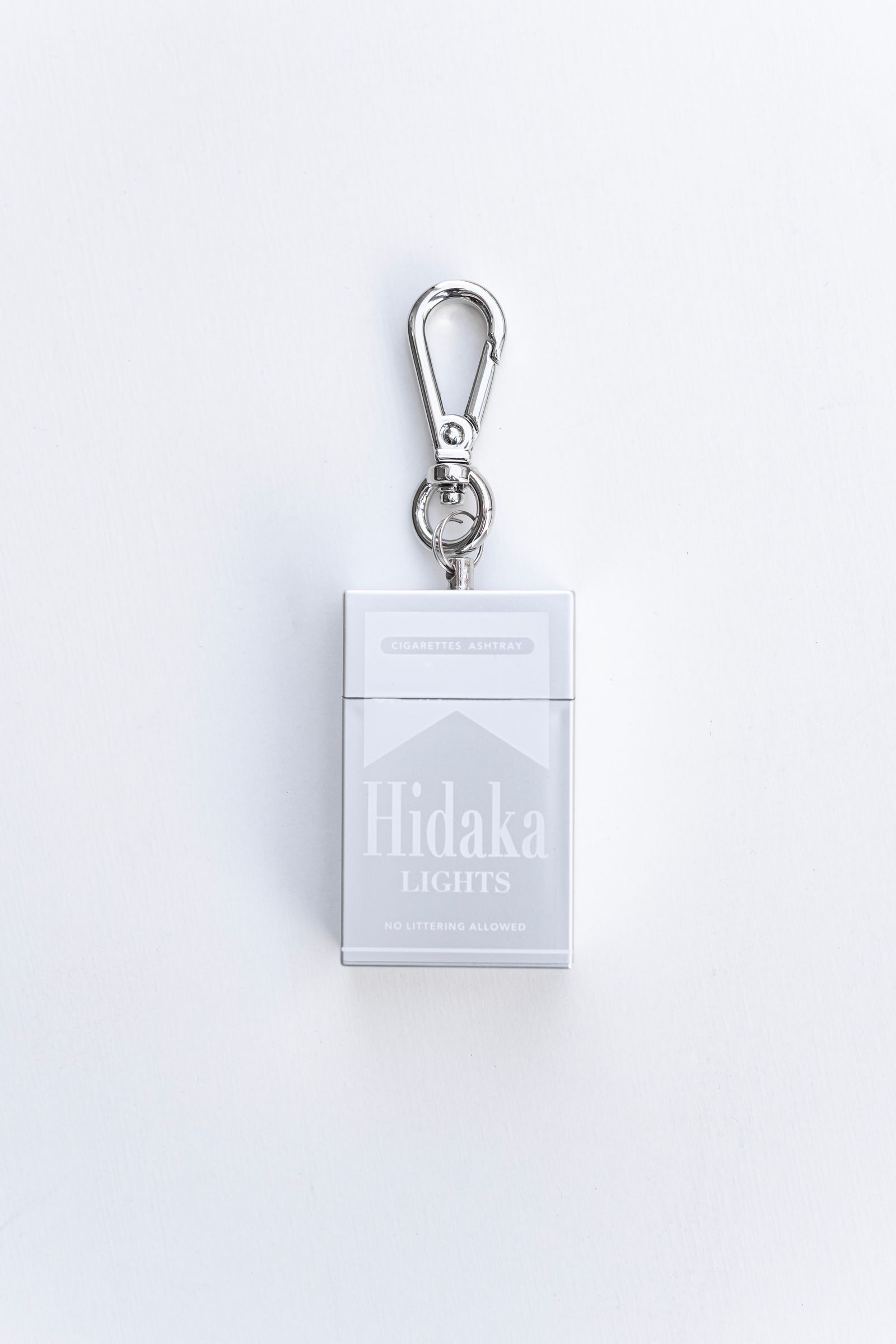 HIDAKA - PORTABLE ASHTRAY / SILVER | Retikle Online Store