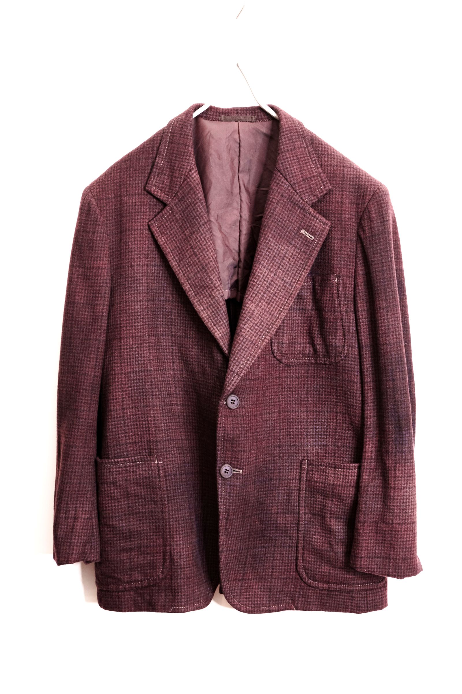Remake Dye Wool Jacket / リメイクムラ染めテーラードジャケット