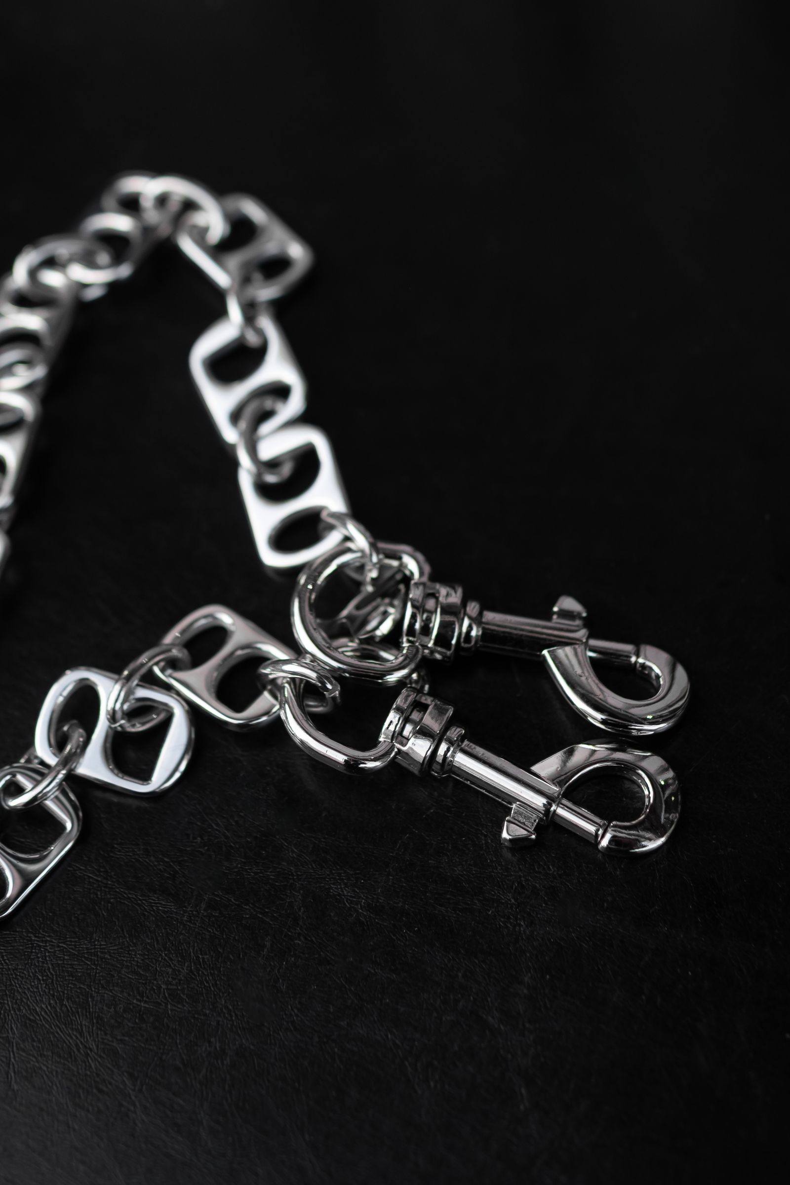 Pull Tab Pants Chain / Silver