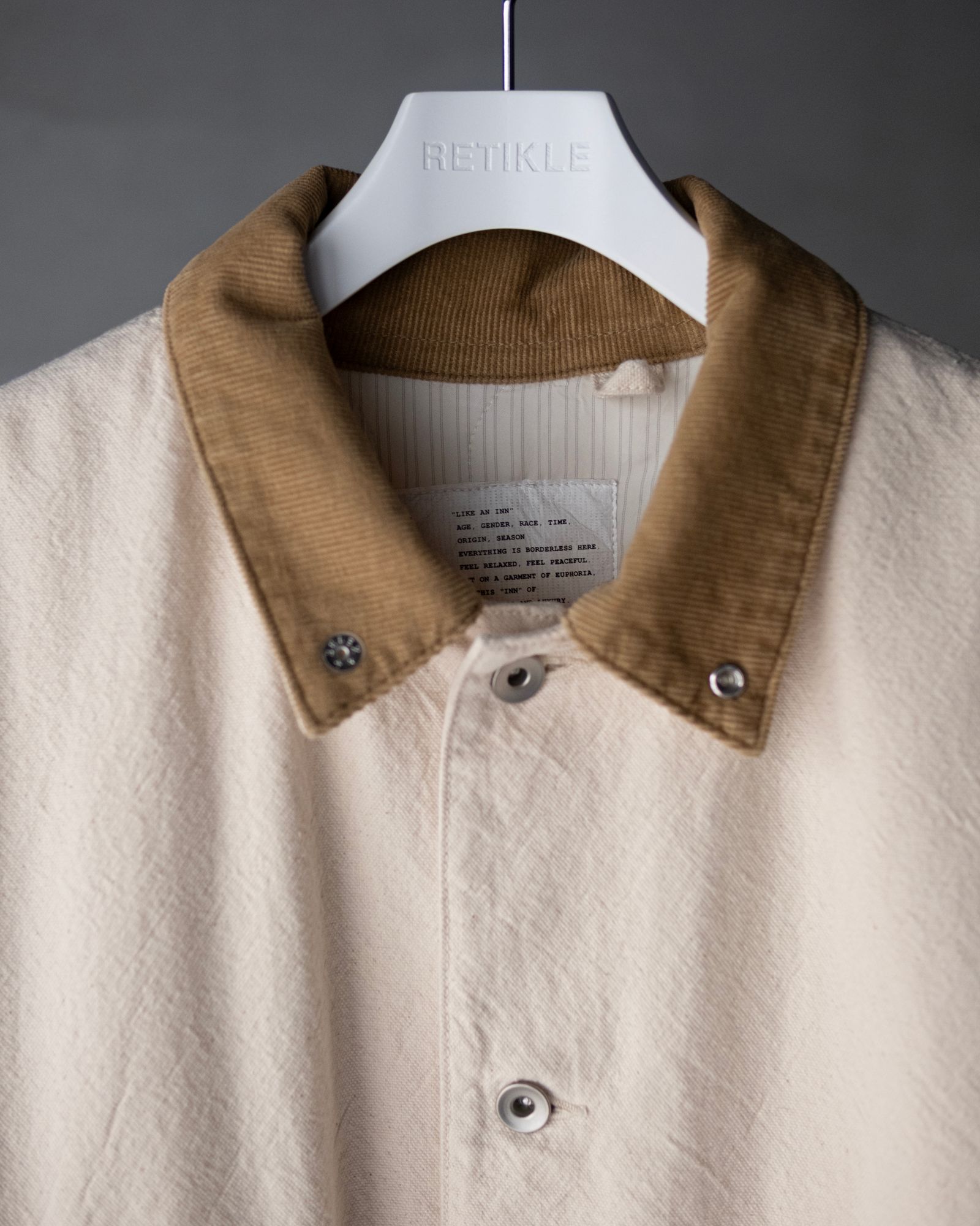 WORK JACKET / Natural