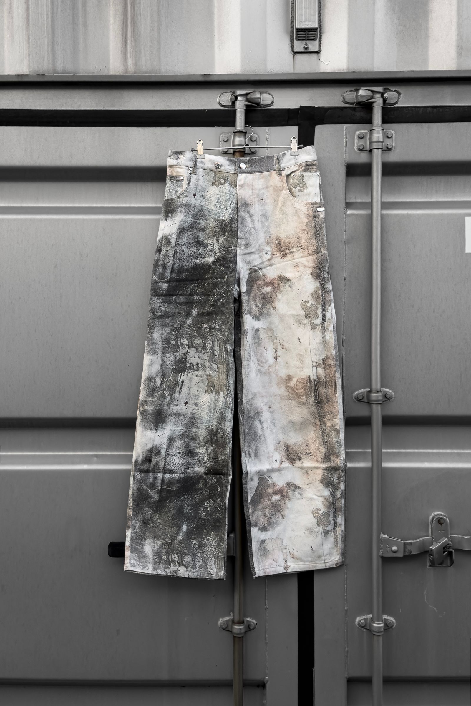 “Sabi” Denim Pants / Gray