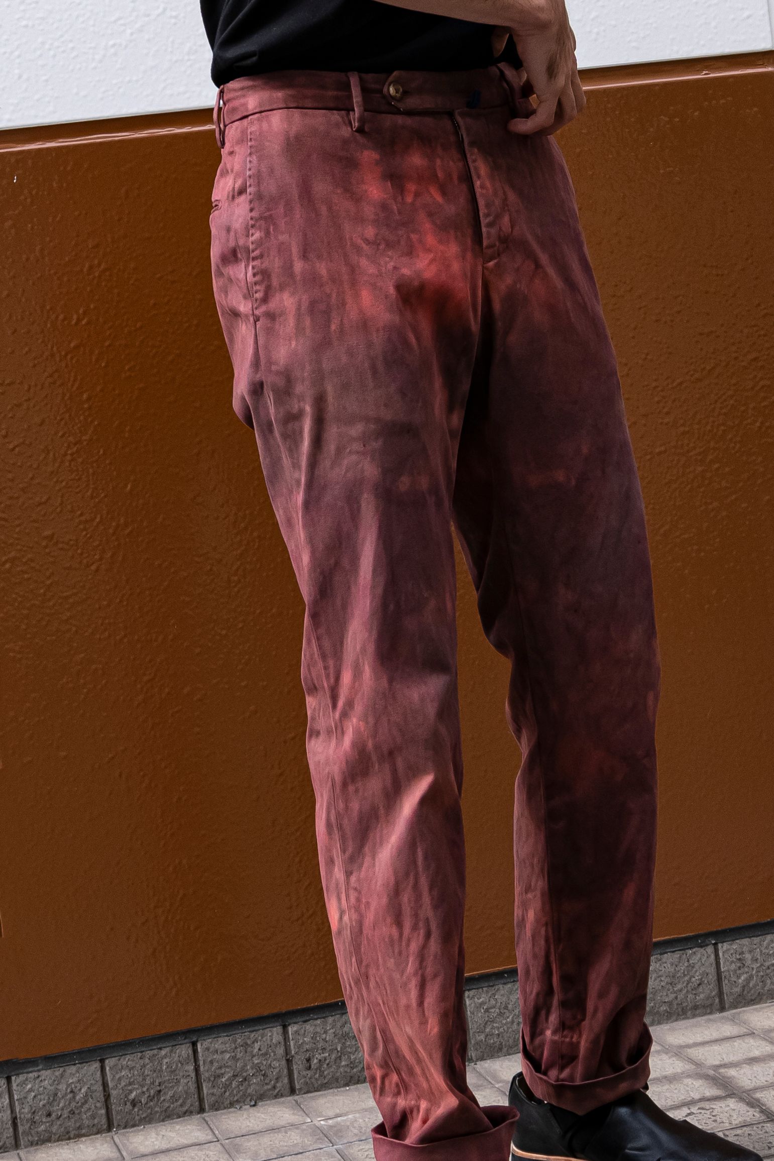 Remake "Red" Twill Pants
