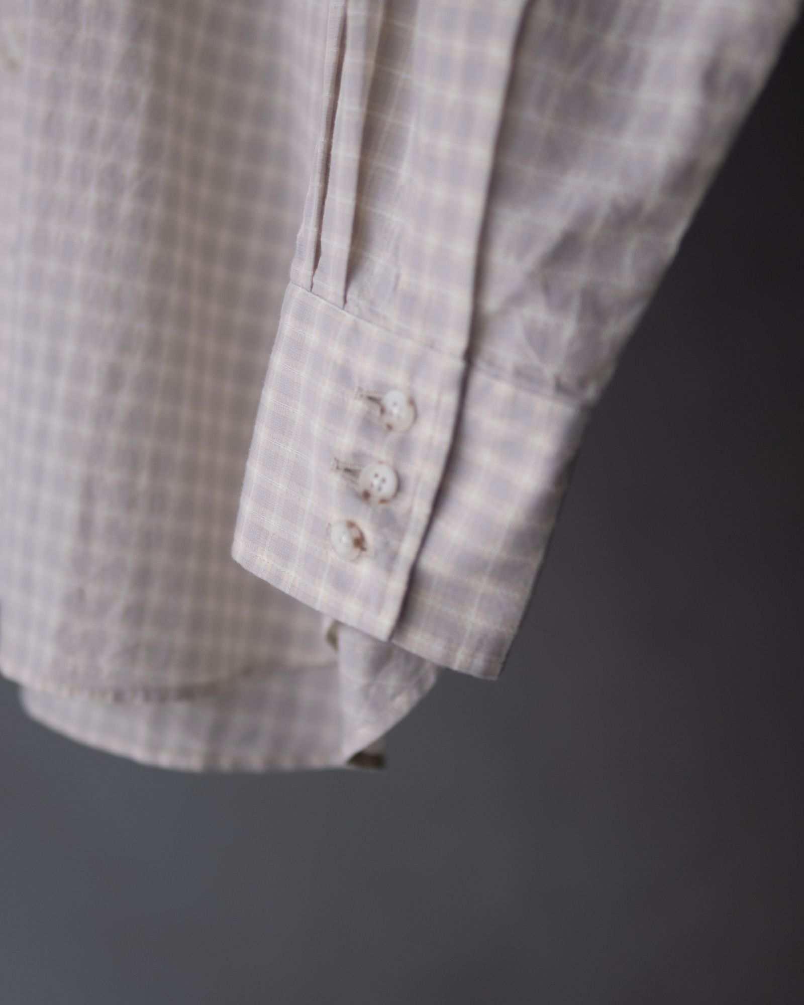 3 Button Regular Collar SH / L.Beige CH