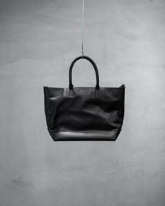 Shoe Sole Boston-Tote Bag / Black