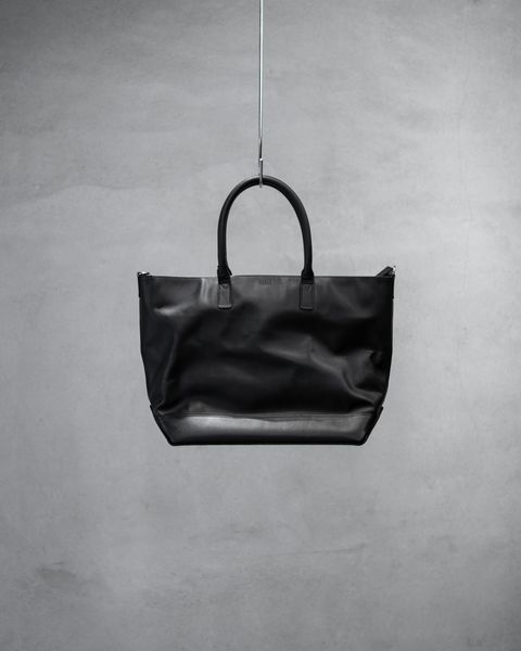 Shoe Sole Boston-Tote Bag / Black