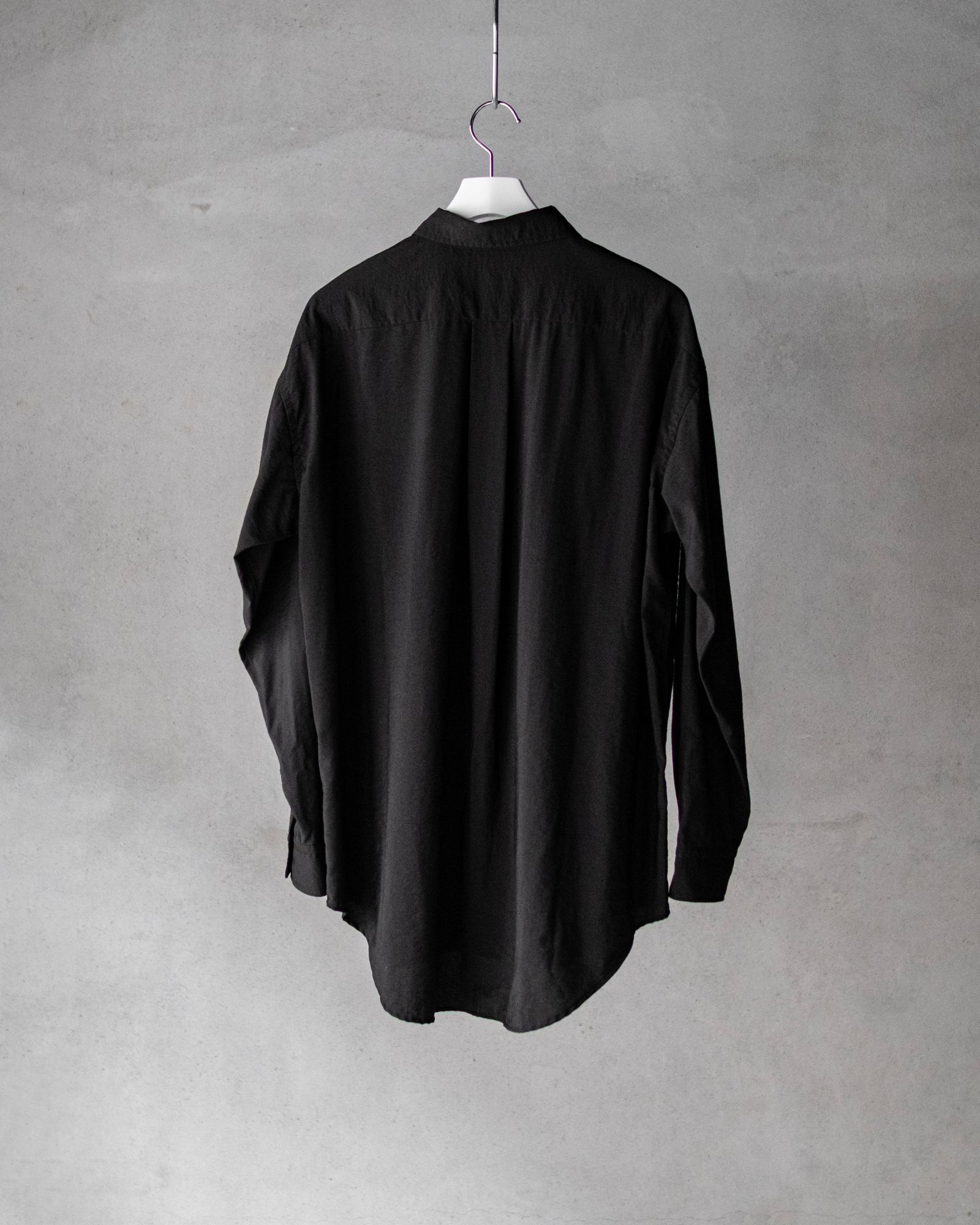 【exclusive】Regular Colar Shirts / Black