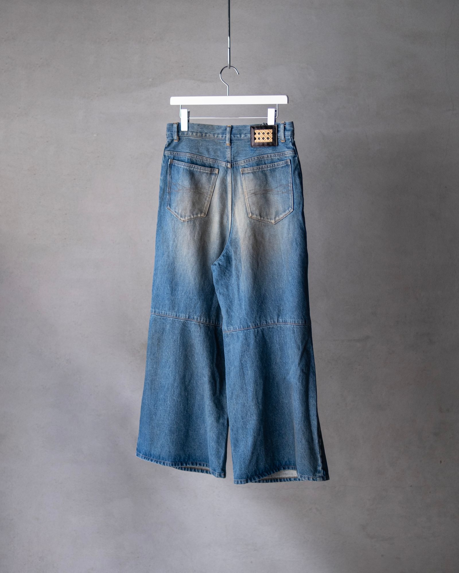 MONOLITH INDIGO BAGGY / Mid-wash
