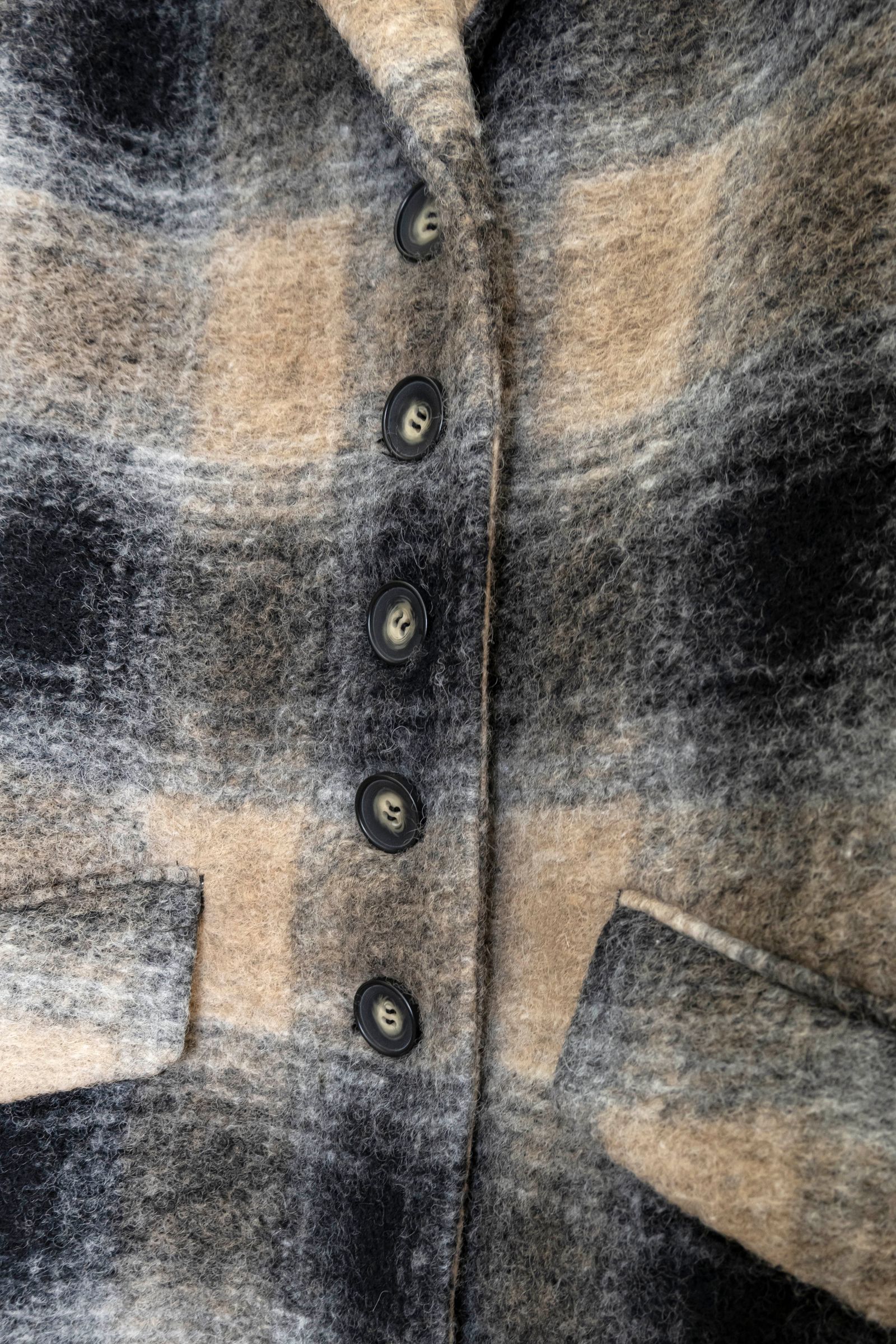 Remake Check Jacket / リメイクチェックジャケット