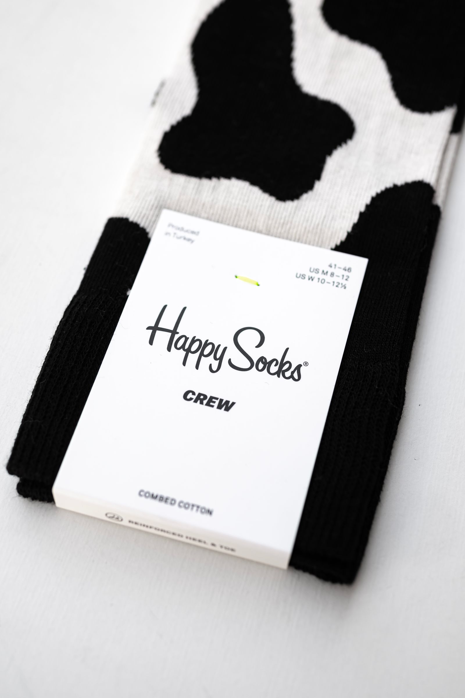 Cow Sock / 牛柄クルーソックス