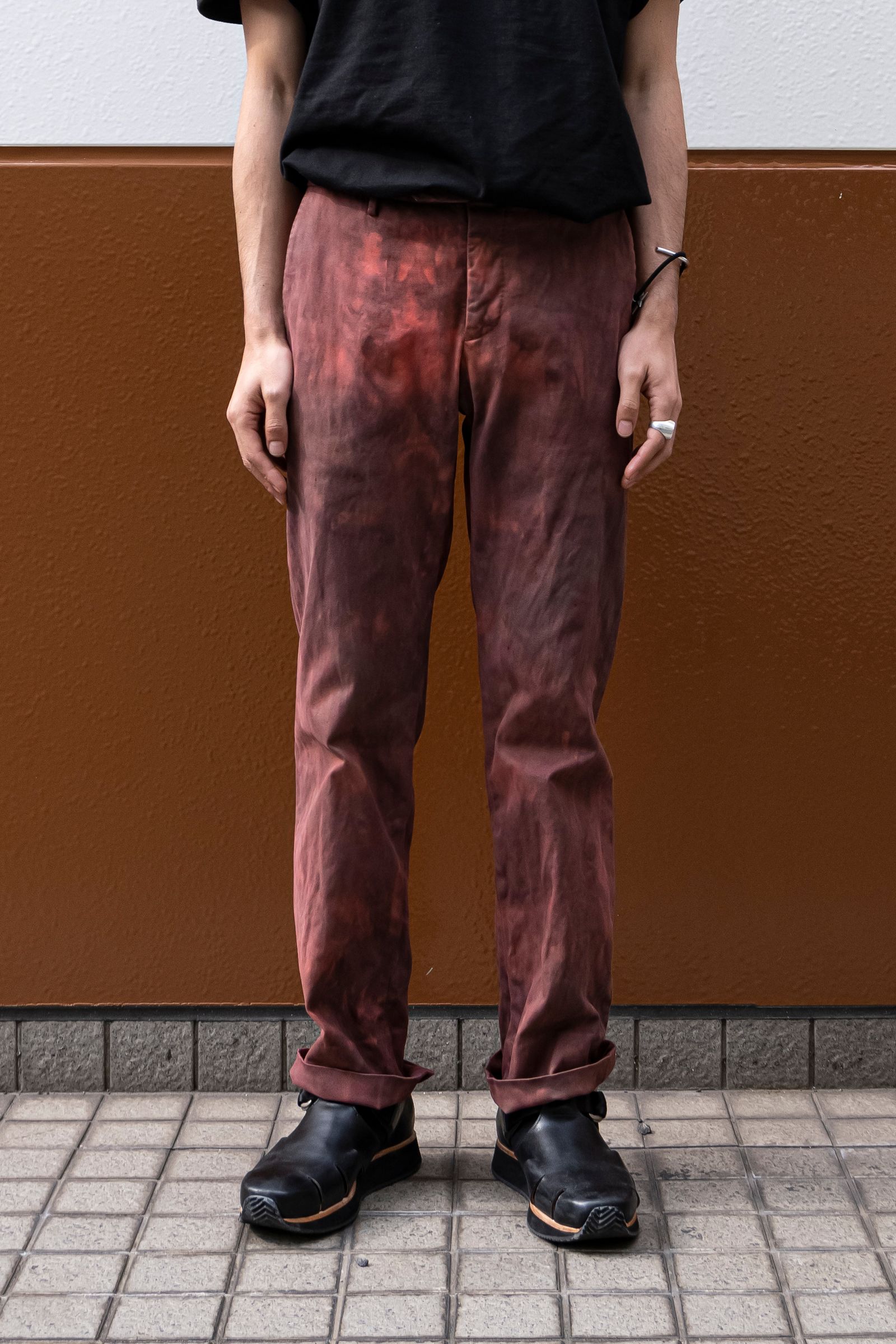 Remake "Red" Twill Pants