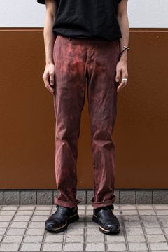 Remake "Red" Twill Pants