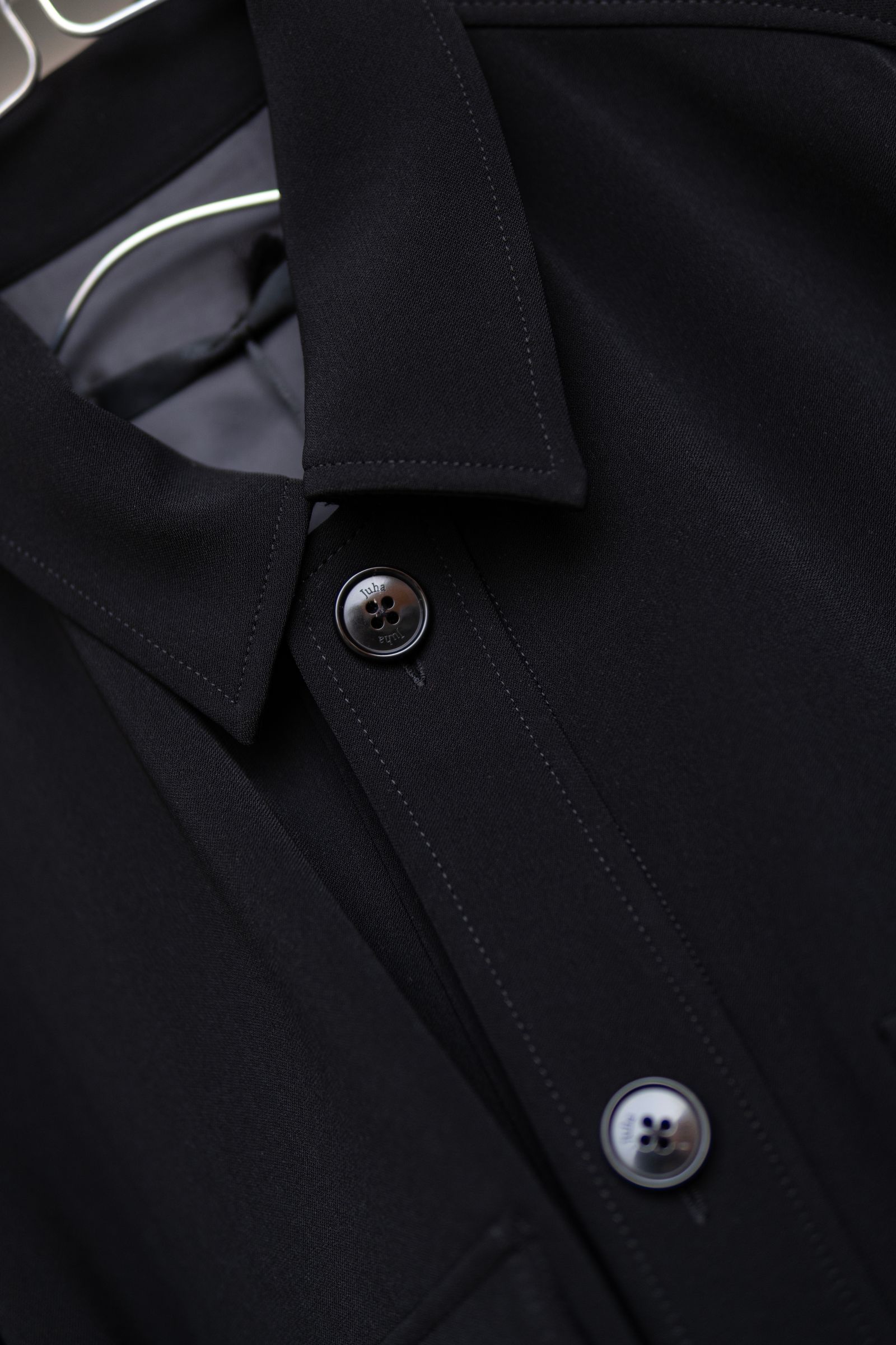 OVERSIZED SAFARI JACKET / BLACK