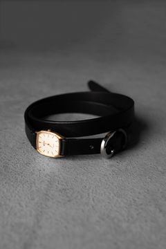 WATCH BELT - NARROW / Black