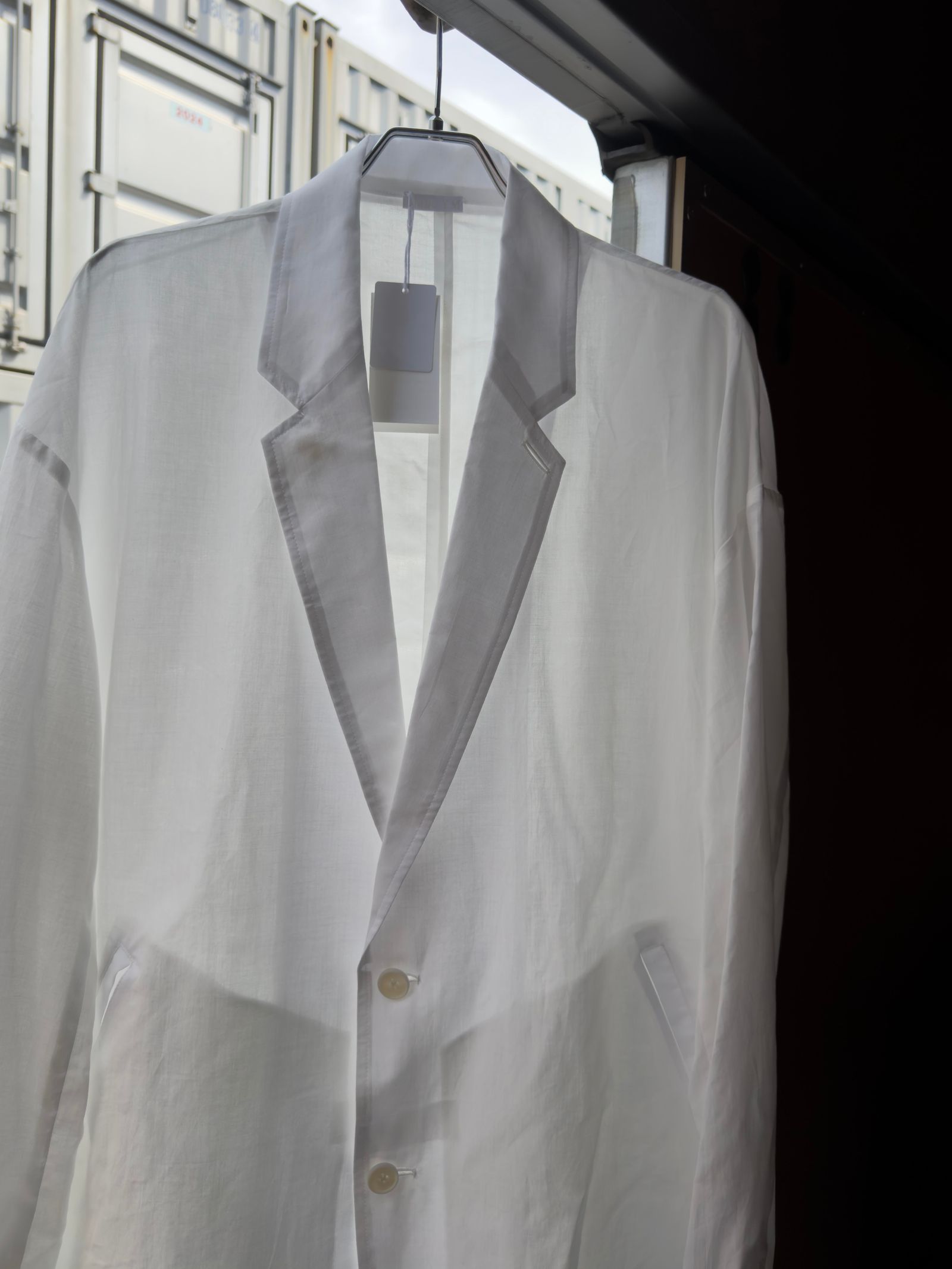 Superior Cotton Shirt JKT / White