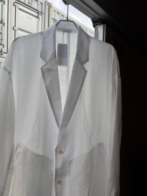 Superior Cotton Shirt JKT / White