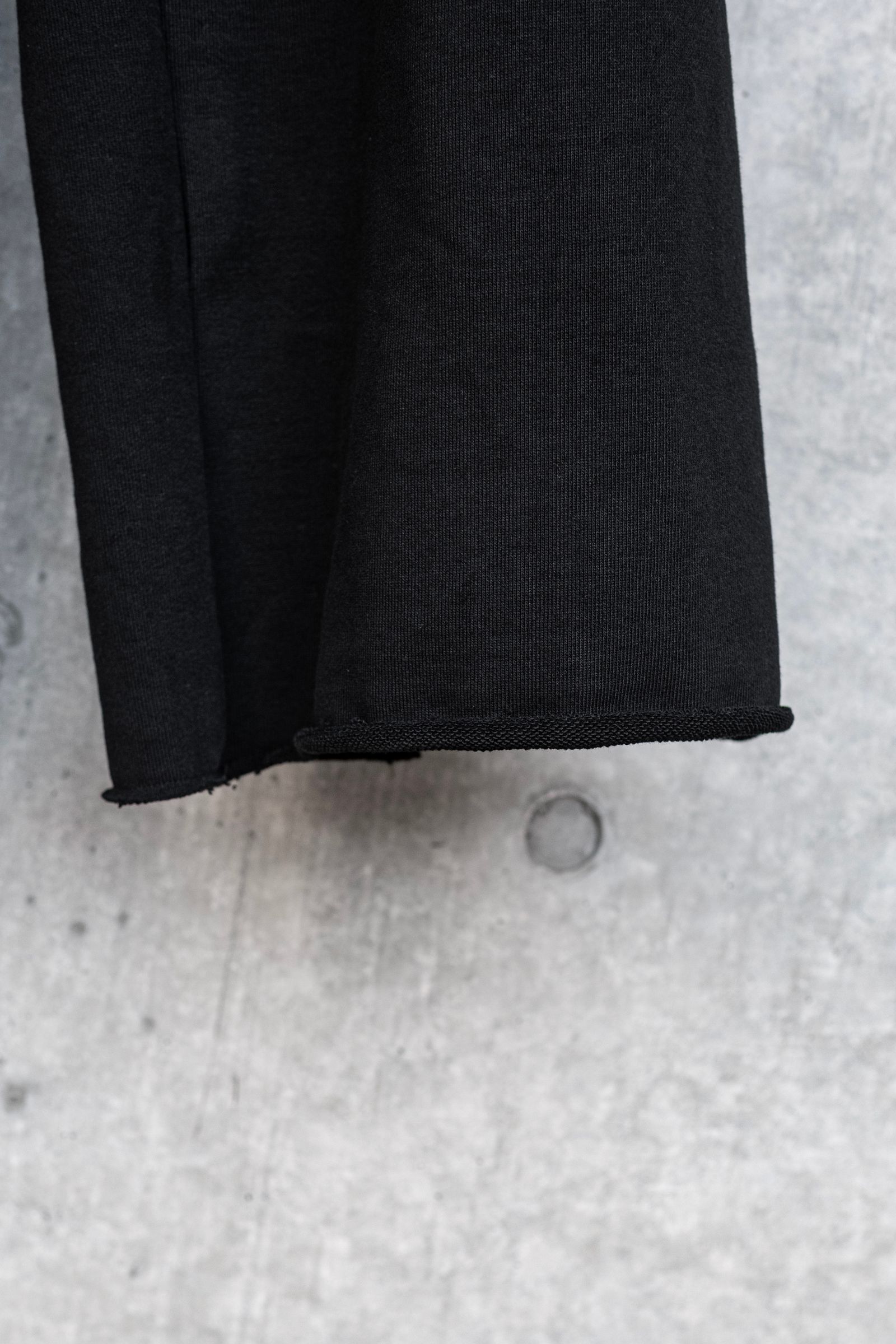 "COM" VINTAGE LIKE FRENCH TERRY / BLACK